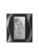*Obrazek Święta Rodzina na ciemnym drewnie Z NAPISEM DS128FSM/3, 28x31 @