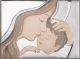 *Obrazek Madonna z dzieciątkiem KOLOROWY AE0282/5D, 45x32 @