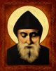 Ikona prosta Święty Charbel Makhlouf IKPA-21, 10x13 