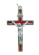 *Krzyż Metalowy Czerwony CB40SN/RS