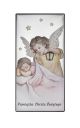 Obrazek Aniołek Pamiątka Chrztu Świętego CU039/3R, 12x24